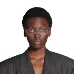 Invisible Rectangle Sunglasses in Silver - Image 2